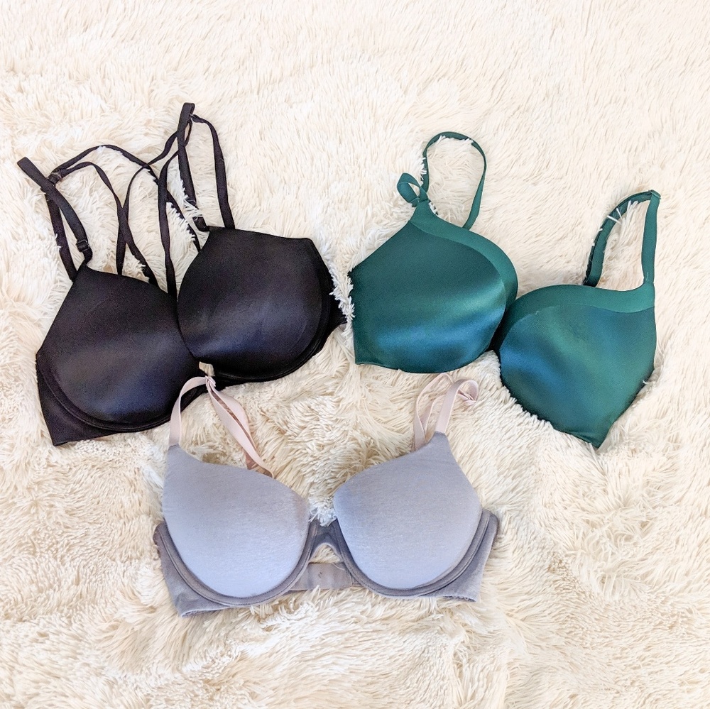 VS Bundle 32D Demi, Very Sexy Push-Up, & Push-Up